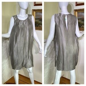 NWT Iconic Vincenzo De Cotiis Haute Modernist Draped Sheath Dress